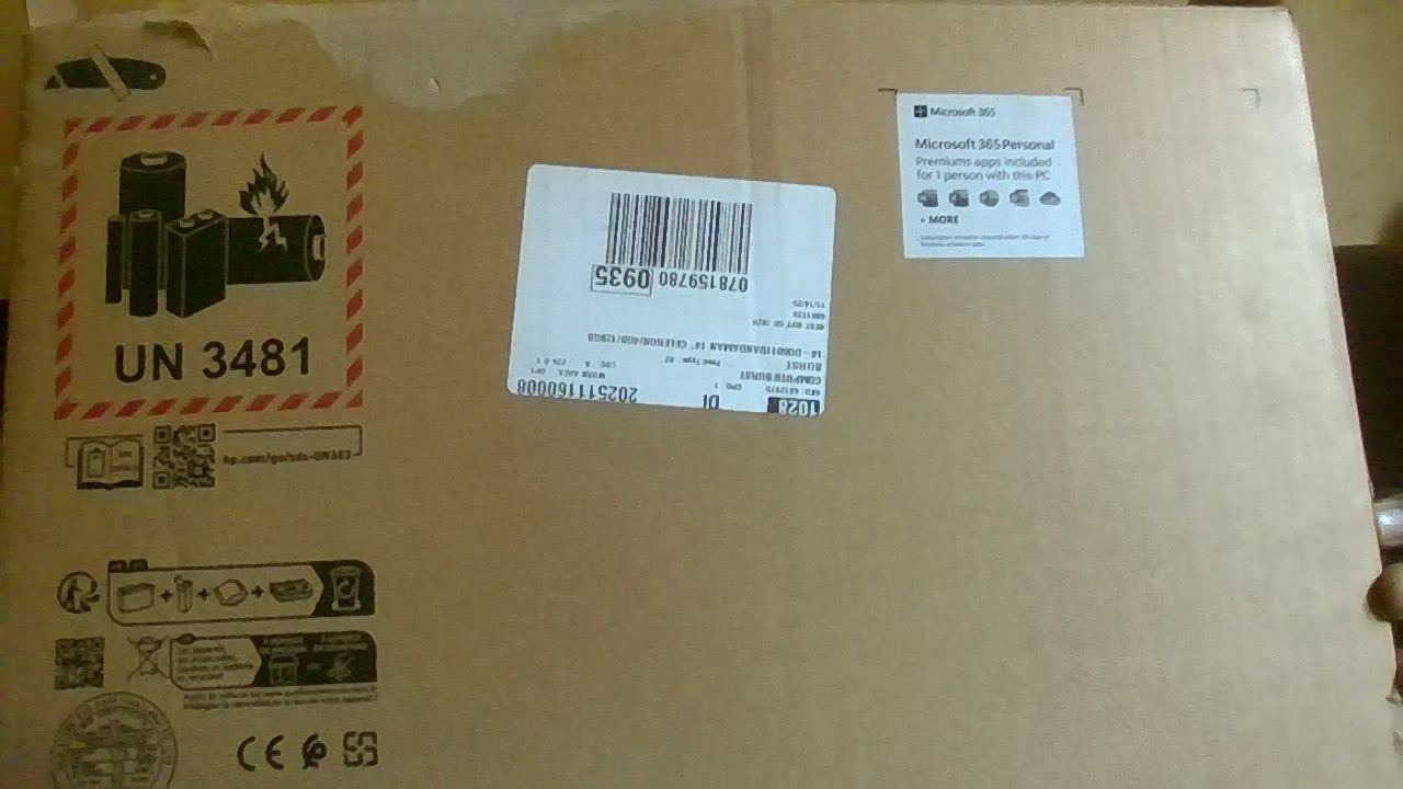 PC portable HP noeuf